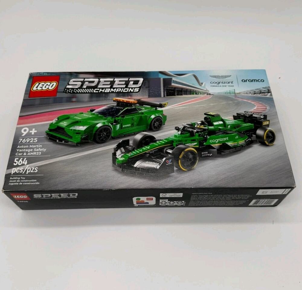 LEGO Speed Champions: Aston Martin Vantage Safety Car & AMR23 (76925) NEW Sealed